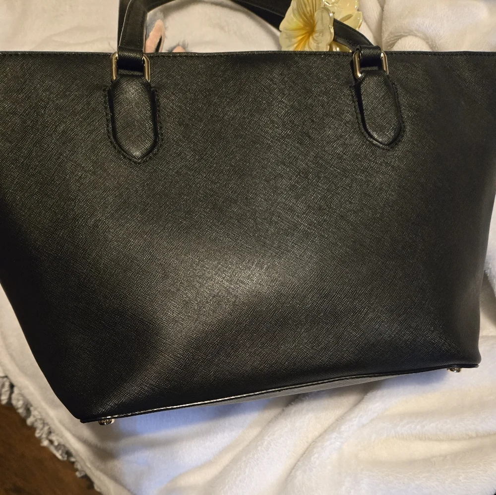 Kate Spade Black Tote Gold Hardware